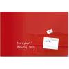 SIGEL Glas-Magnetboard GL142 rot 1000x650x15mm