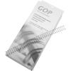 GOP Drahtkamm-Bindeelemente 3:1 A4 020465 11mm silber 20 Stück
