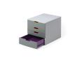 DURABLE Schubladenbox VARICOLOR 760427 4 Schubladen, color