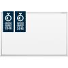 MAGNETOPLAN Design-Whiteboard SP 1241088 Stahl 2400x1200mm