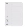 BIELLA Kartonregister SmartIndex A4 46940501U weiss 1-5