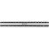 WESTCOTT Aluminium Lineal 30cm E-1019100 cm/inch Scala