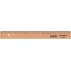 DUX Holzlineal 30cm 9063 unlackiert