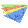 DUX Geodreieck Stano flex 14cm 9192OFX transparent, ass.