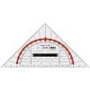 M+R Geometriedreieck 14cm 723180100 abnehmb.Griff Acryl