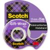 SCOTCH Gift Wrap Tape 19mmx16.5m CAT15-C Dispenser