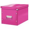 LEITZ Click&Store WOW Cube-Box L 61080023 pink 320x310x360mm