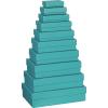 STEWO Geschenkbox One Colour 2553644949 türkis 10 Stück
