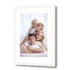 DEBEX Wechselrahmen 60x80cm 725001600800 Kunstglas, weiss