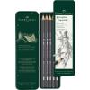 FABER-CASTELL Graphite Aquarelle Bleistift 117805 Metalletui 5 Stück