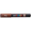 UNI-BALL Posca Marker 7mm PC-1M BROWN brun