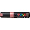 UNI-BALL Posca Marker 8mm PC8K MET. RE MET rot, Keilspitze