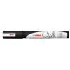 UNI-BALL Chalk Marker 1.8-2.5mm PWE-5M BLACK schwarz, Rundspitze