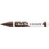 TALENS Ecoline Brush Pen 11504400 sepia dunkel
