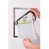DURABLE Duraframe Note A4 499323 selbstklebend, silber