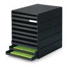 STYRO Schubladenbox styroval pro 14-8002.90 schwarz 10 Schubladen