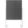 MAGNETOPLAN Design-Moderatorentafel Evo+ 1151101 Filz, grau 1200x1500mm