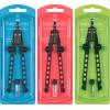 FABER-CASTELL Schnellverstellzirkel Factory 174335 Neonfarben im 3D Design