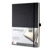 CONCEPTUM Notizbuch 213x295x20mm CO110 blanko schwarz