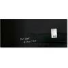 SIGEL Glas-Magnetboard GL240 schwarz 1300x550x15mm