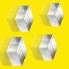 SIGEL Superdym-Magnete 20x10x20mm BA705 extra stark silber, 4 Stück