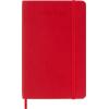MOLESKINE Wochen-Notizkalender 24/25 999270667 18M liniert SC sch.rot 9x14cm