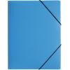 PAGNA Gummizugmappe Trend PP A4 21613-13 blau 3 Klappen