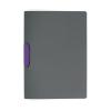 DURABLE Klemmappe Duraswing Color 230412 opak, Clip lila