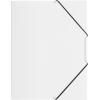 PAGNA Gummibandmappe Trend A4 21613-19 transparent 3 Klappen