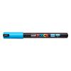 UNI-BALL Fineliner Posca 0.7mm PC1MR L.BLUE hellblau