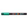 UNI-BALL Fineliner Posca 0.7mm PC-1MR GREEN grün