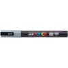 UNI-BALL Posca Marker 0,9-1,3mm PC-3M GREY grau, Rundspitze