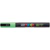 UNI-BALL Posca Marker 0,9-1,3mm PC3M L.GREEN hellgrün, Rundspitze