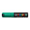 UNI-BALL Posca Marker 8mm PC-8K GREEN grün, Keilspitze