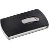 SIGEL Visitenkarten-Etui Snap VZ121 schwarz,silber,12 ST.