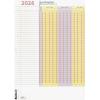 BIELLA Wandplaner Jumbo 2 Stk. 2026 876418000026 1J/1S weiss 64.5x29.7cm