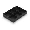 STYRO System-Schublade Styrodoc 268-405.95 mit Unterteilung, schwarz