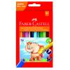 FABER-CASTELL Farbstifte dreikant Jumbo 116524 5.4mm 24er Karton
