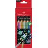FABER-CASTELL Classic Colour Hexagonal 201583 metallic, 10er-Kartonetui