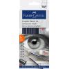 FABER-CASTELL Goldfaber Zeichenset 114000 Bleistift,Radierer/Spitzer