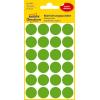 AVERY ZWECKFORM Markierungspunkte 18mm 3597 Grün, ablösbar 4 Blatt