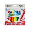 CARIOCA Fasermaler Jumbo Box 6mm 40569 12 Stück