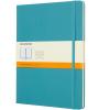 MOLESKINE Notizbuch XL 716076 liniert, HC, Riff Blau