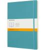MOLESKINE Notizbuch XL 715543 liniert, SC, Riff Blau