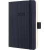 CONCEPTUM Wochennotiz-Kalender 2026 C2625 1W/2S schwarz 14x9.3cm