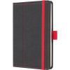 CONCEPTUM Wochenkalender 2025 C2556 1W/2S grau/rot 15x9.5cm