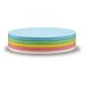 MAGNETOPLAN Moderationskarten oval 11x19cm 111151990 5-farbig ass. 250 Stück