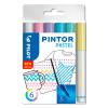 PILOT Marker Set Pintor F 1.0mm S6/0517467 6 Farben pastel