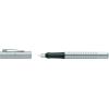 FABER-CASTELL Füller Grip 2011 M 140900 silber
