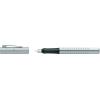 FABER-CASTELL Füller Grip 2011 EF 140992 silber